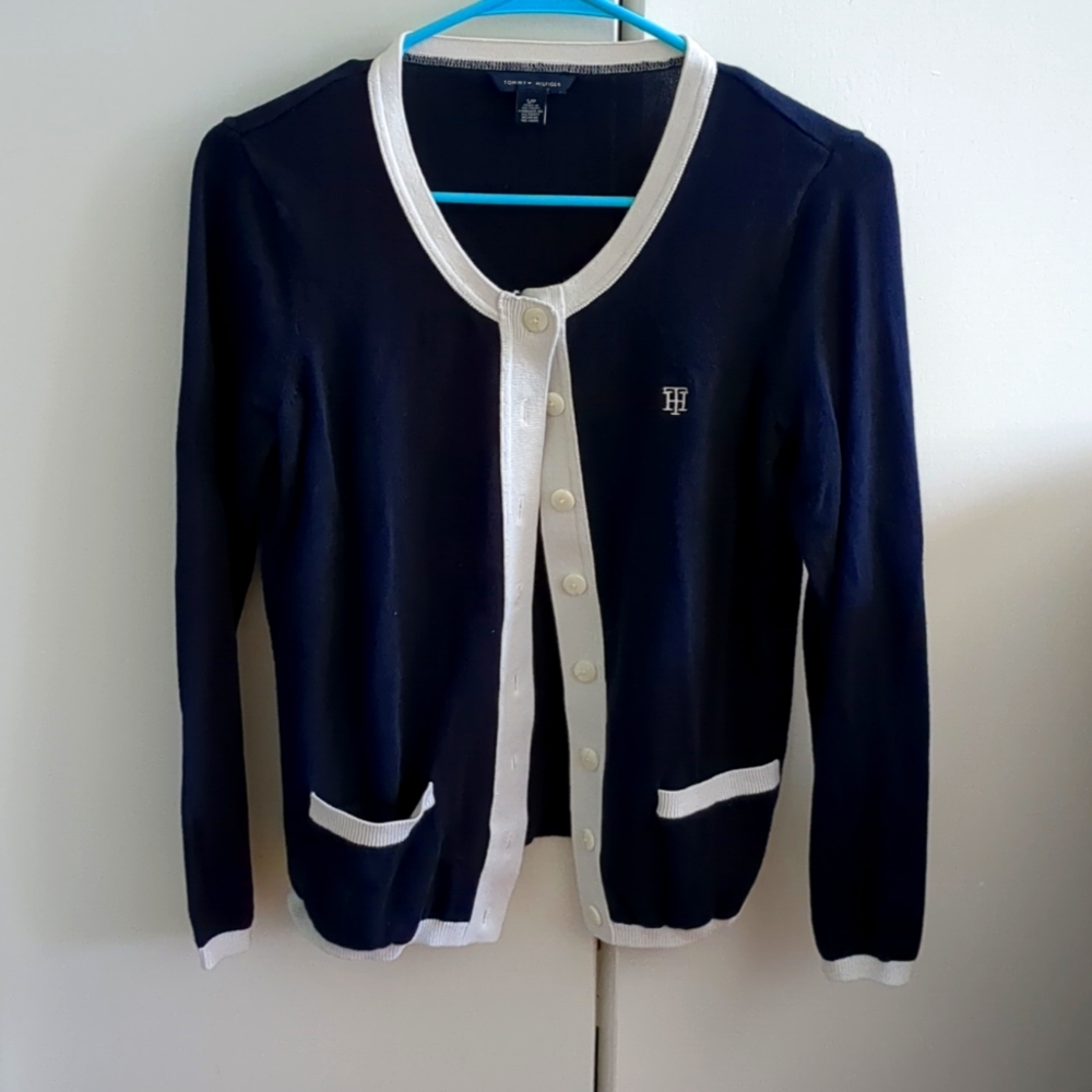Tommy Hilfiger navy cardigan